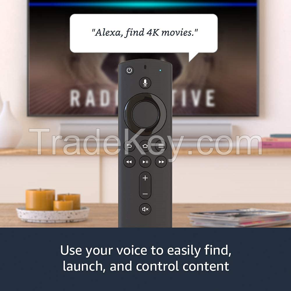 Fire TV Stick 4K streaming device with Alexa Voice Remote