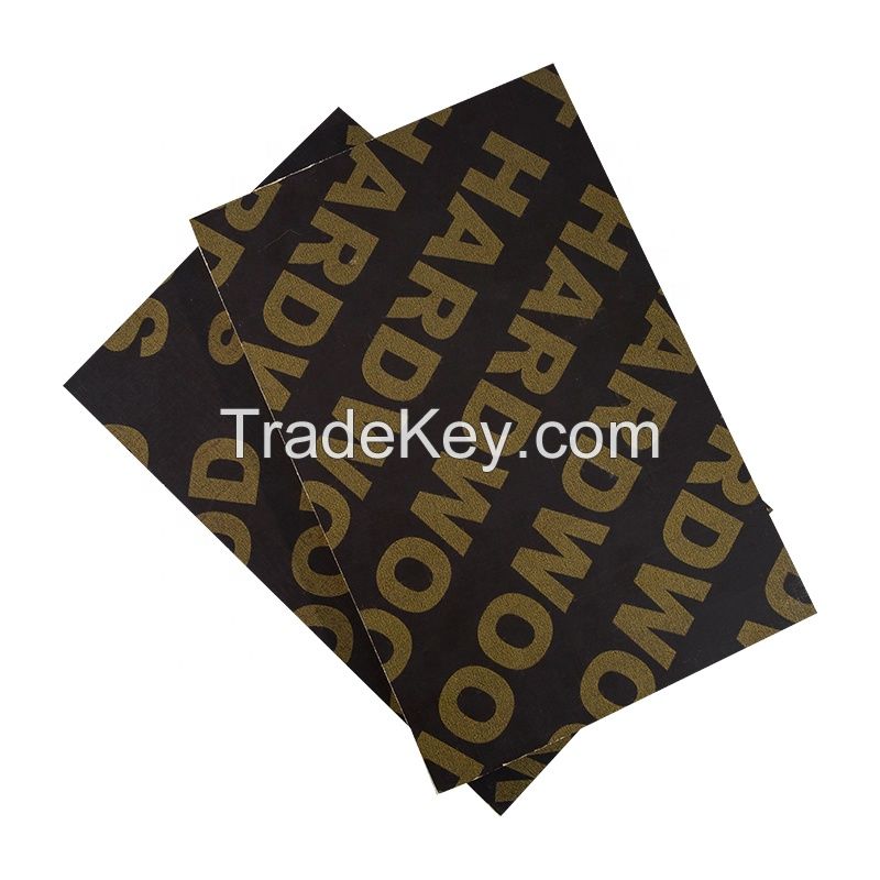 Commercial 18mm formwork system concrete plywood shuttering plywood film faced plywood