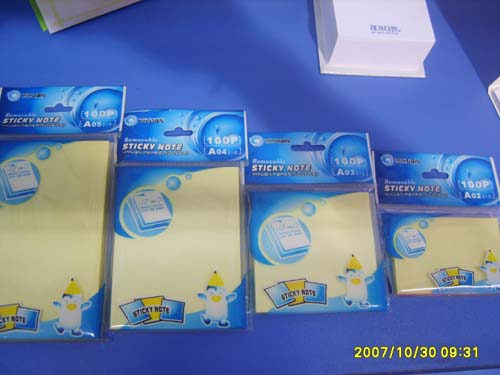 sticky notes