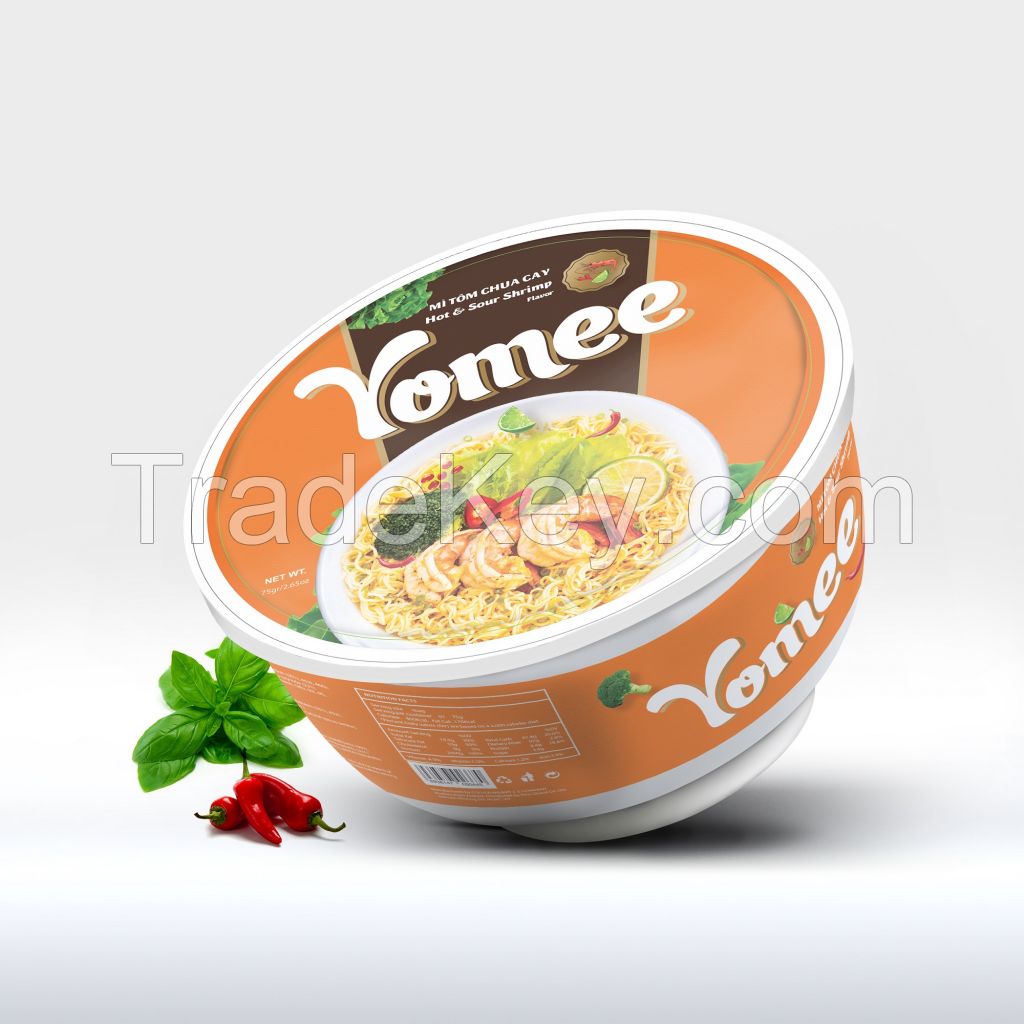 Instant Noodles Yomee Bowl 75g Good Price And Tasty