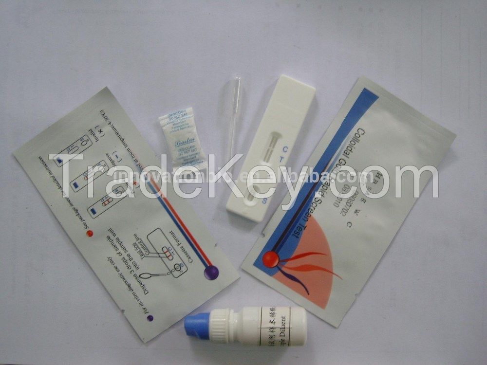 One step Qualitative detectionp HBsAg Rapid Test Card with CE certificate