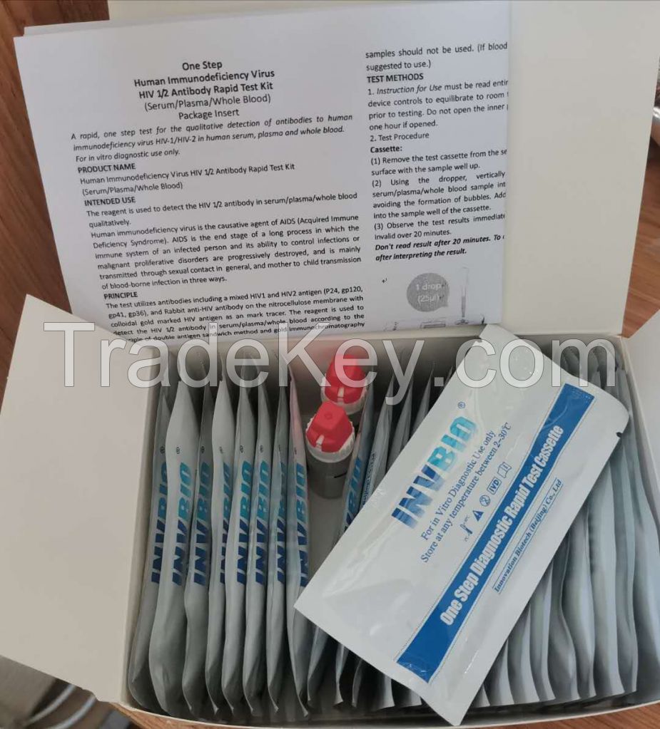 Hospital Clinical HIV Test Serum Card with high quality