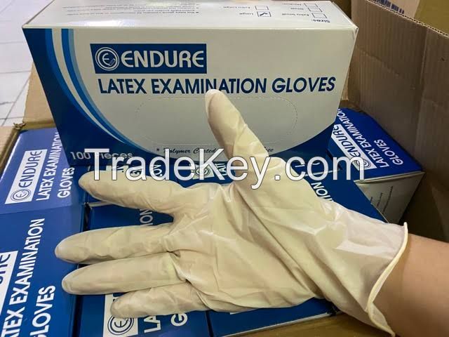 2021 New Disposable Latex Exam Gloves for medical use