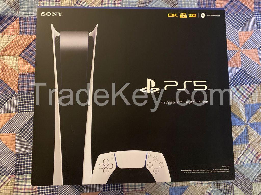 Lastest PS5 Consoles with 2 controller + 10 Games