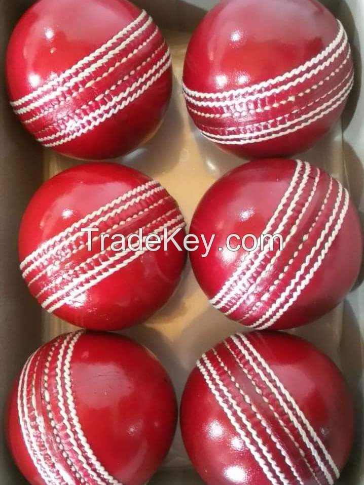 Hand Stitched Leather Cricket Balls