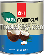 Organic Coconut Cream cans, Coconut milk, 22% fat 