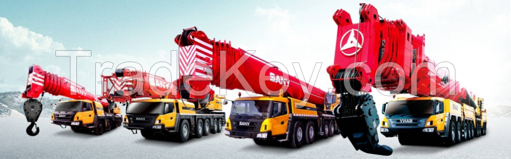 SRC600C SANY Rough-Terrain Crane 60 Ton Lifting Capacity Strong Boom Powerful Chassis