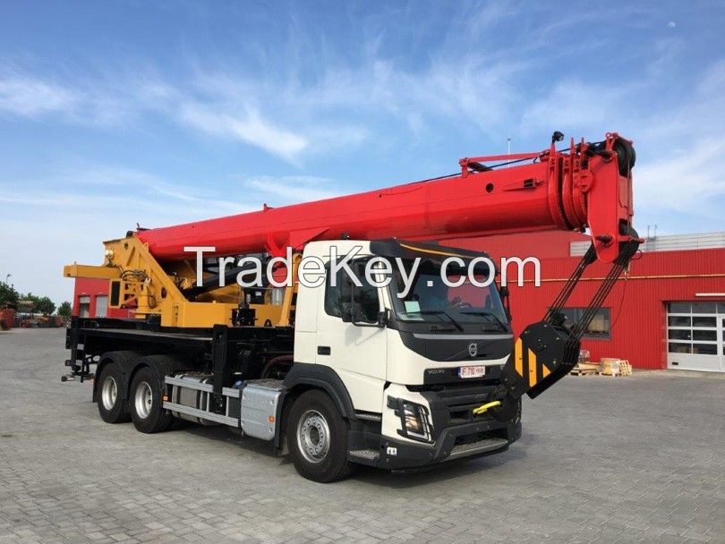 SPC250-K SANY Truck-mounted Crane 25 Tons Lifting Capacity Russian Low Temperature