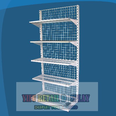 supermarket shelf/gondola/retail display/metal rack/display fixture/sa