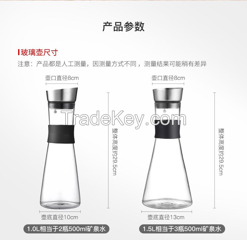 7223 Borosilicate Glass Jug