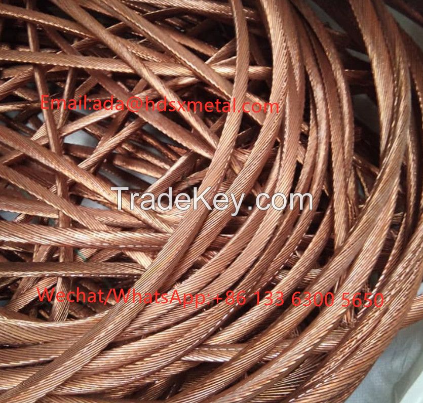  99.99% Copper Wire Scrap Millbery Grade A for Sale 