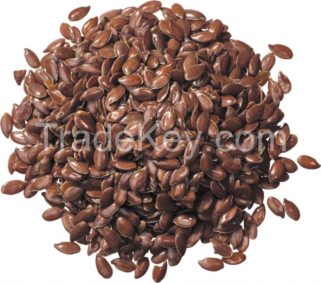 Brown Flax Seeds Premium Best Non-GMO Organic Whole Gold Linseed Grain Flaxseed, Alfafa seed, cotton seeds