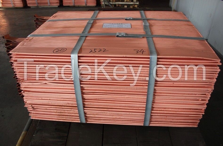 Copper Cathode Best Grade AA 99.99% Purity