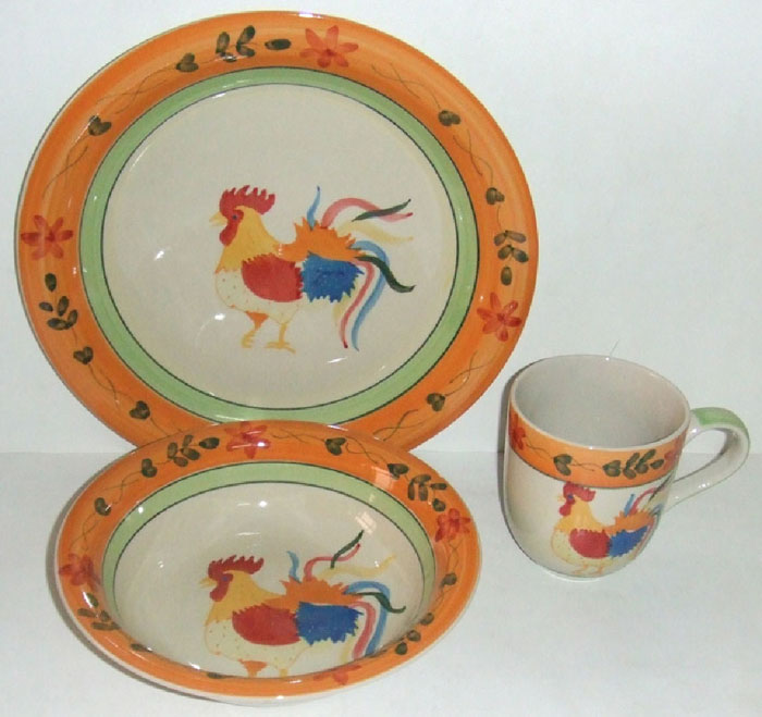 Handpainted 24pcs Dinnerware