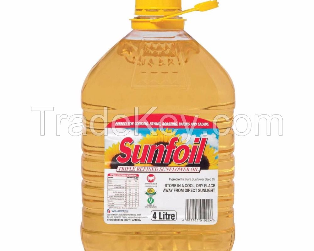 Sunflower Oil /100% Pure And Refined Edible Sunflower Cooking Oil/crude Sunflower Oil 