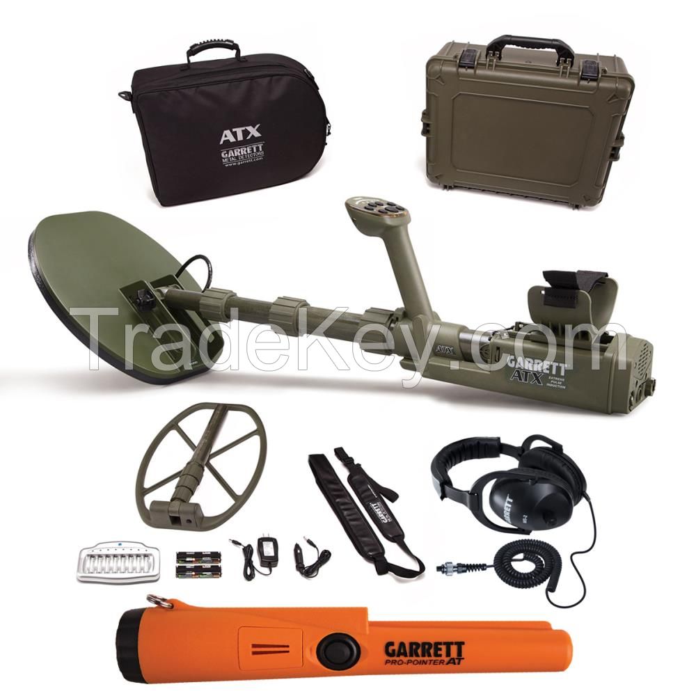 In Stock New GarrettS ATX Deepseeker Metal Detector with 2 Coils & Pro-Pointers AT Pinpointer 