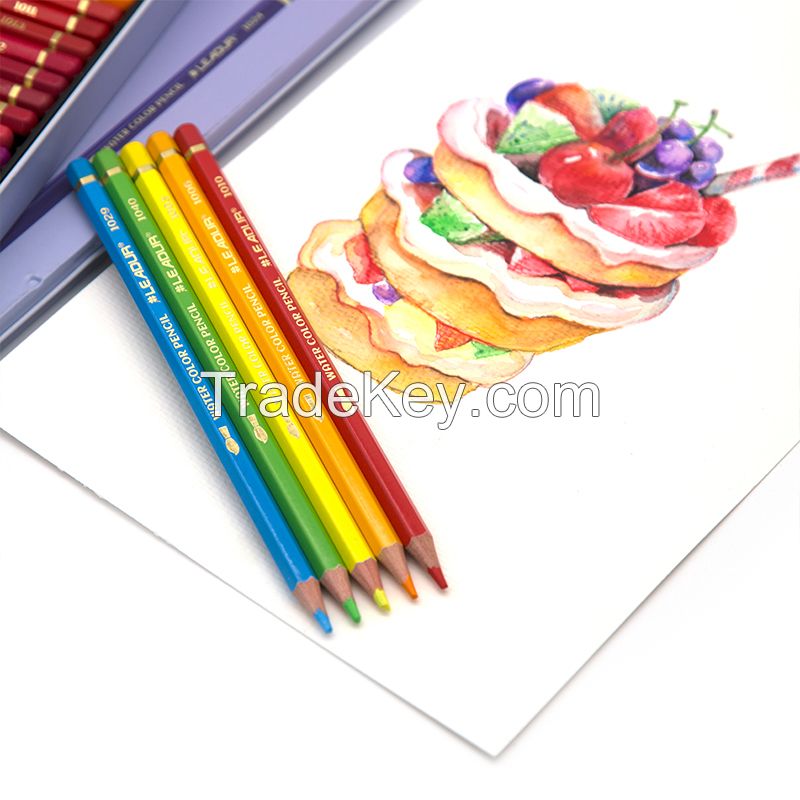 Art Supplier 36/72colors Professional Watercolor Pencil Set In Gift Tin Box