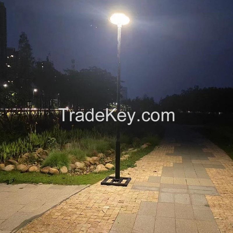 RGB solar garden light 800W-1200W with bluetooth music