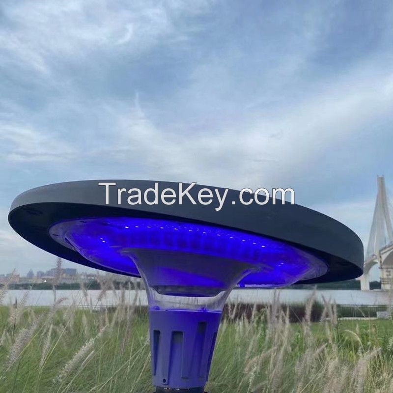 RGB solar garden light 800W-1200W with bluetooth music