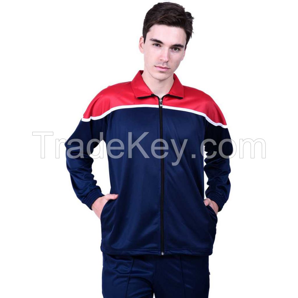 High quality custom sweat suits with logo mens streetwear jogging suit fashion plain tracksuit wholesale