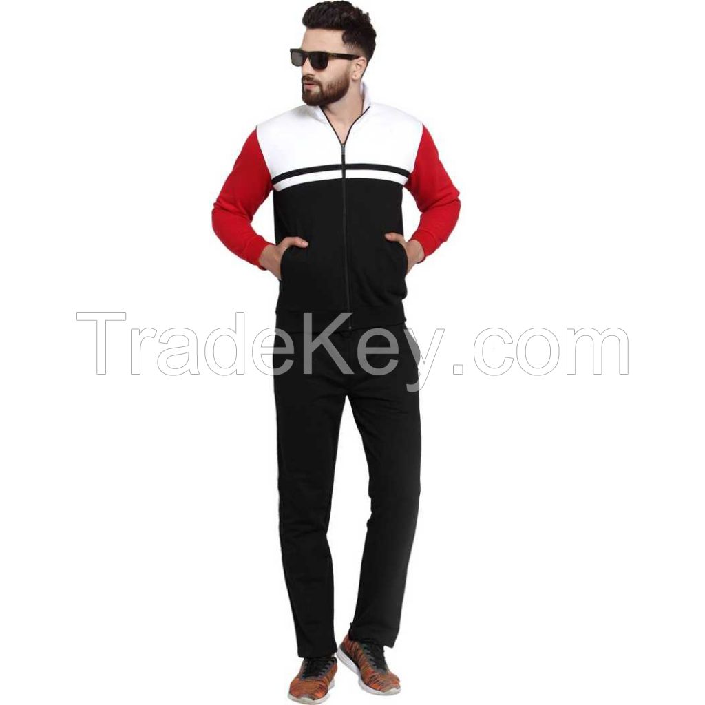 Wholesale Custom Design Male Tracksuits Fashion Side Striped Trackpants Sweatsuit Mens Running Jogging Tracksuit Gym Clothes 