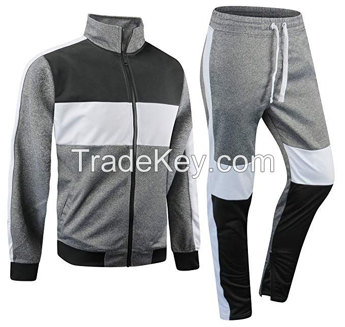 2021 Custom logo training wear oversize jogger sportswear plain sweat suits brand tracksuits for men women set