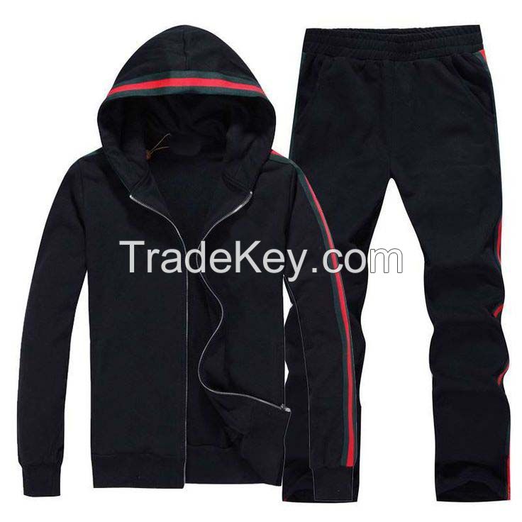 Slim fit sports track suit men bulk wholesale tracksuit