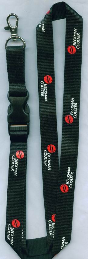 Silk screen printing lanyard