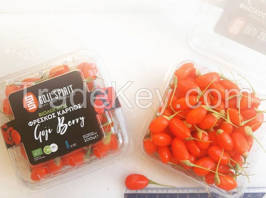 Fresh Organic Goji Berries from Greece