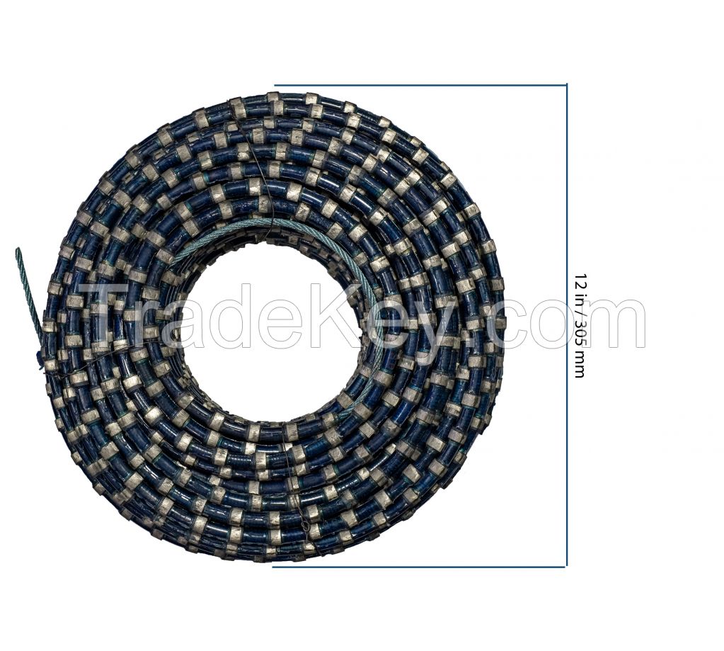 Diamond wire saw for quarry