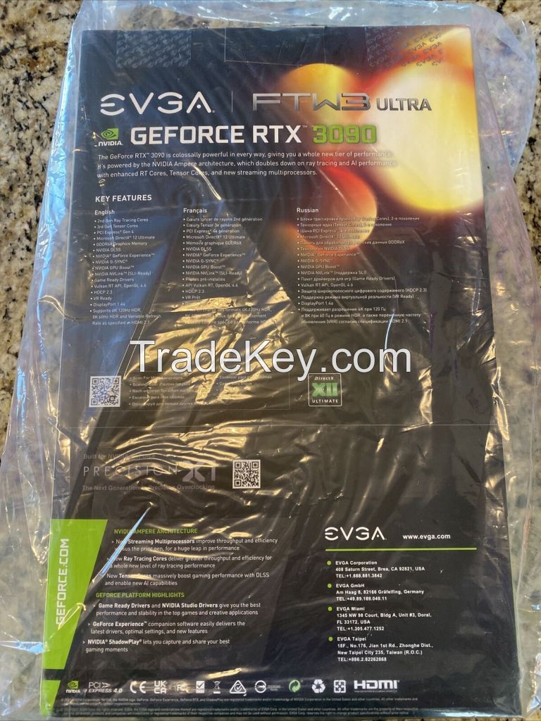 EVGA GeForce RTX 3090 FTW3 ULTRA GAMING 24GB Graphics Card 