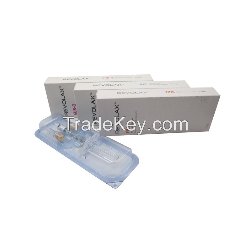 REVOLAX DEEP FINE SUB-Q LIDO 1 x 1.1ml HA Dermal Filler