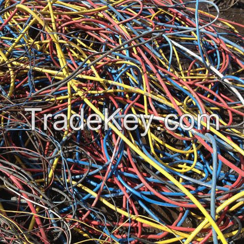 COPPER CABLE (HOUSE CABLE), copper wire, OCC waste paper, aluminum foil