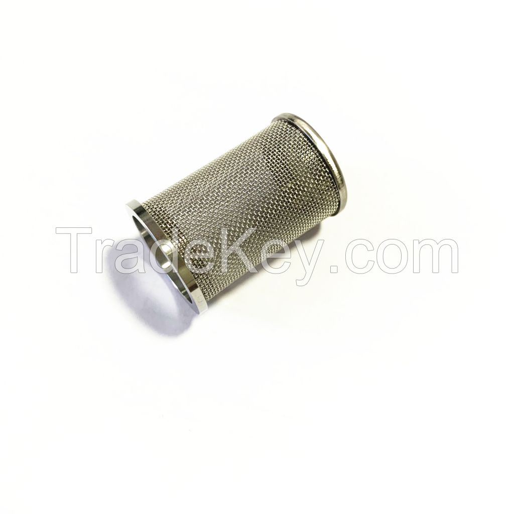 High Precision Stainless Steel Woven Mesh Screen Cylinder Filter Tube 