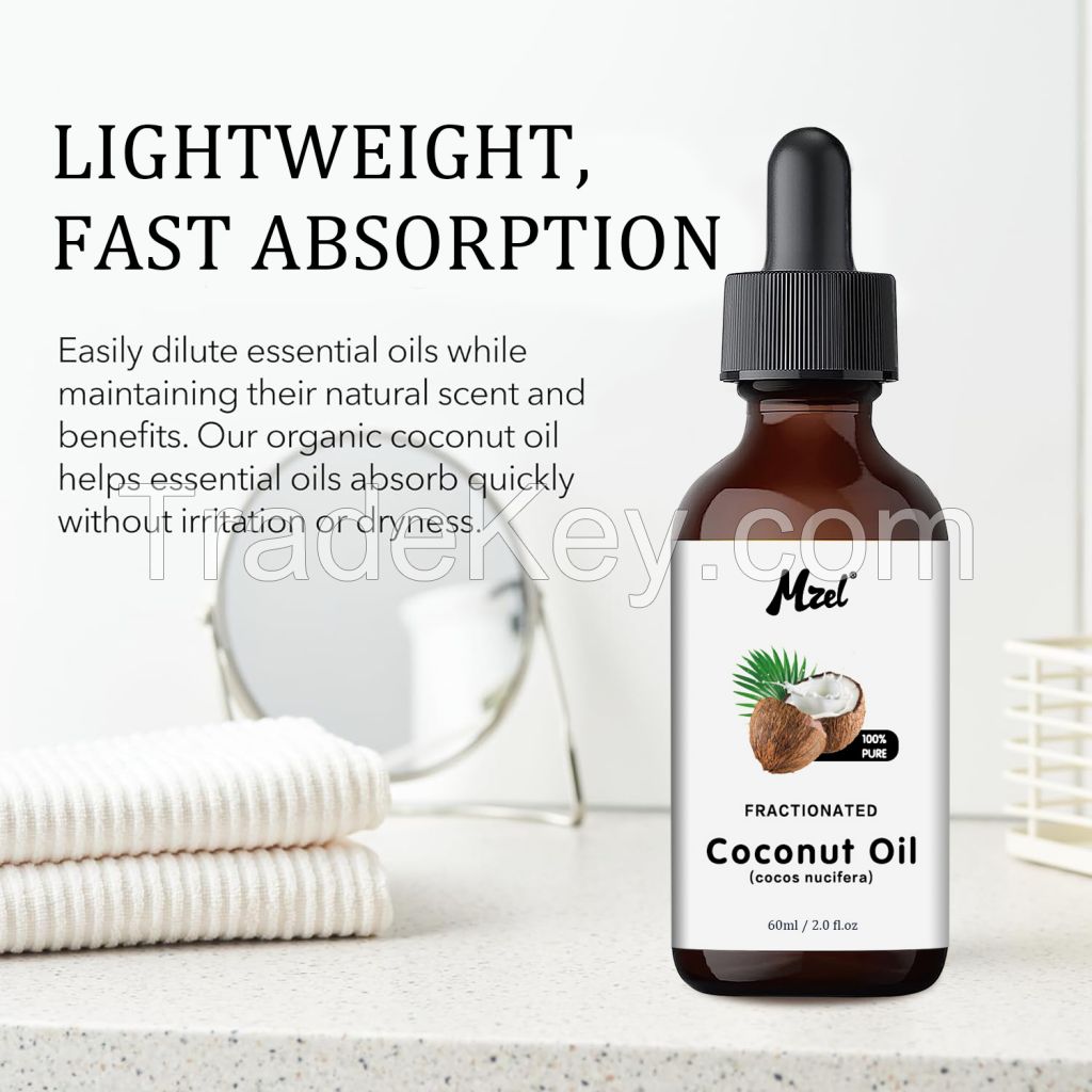 Wholesale 100% Organic Natural Coconut Oil Pure Massage Essential Oil for Skin and Hair