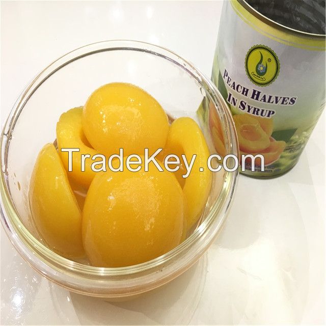  High Quality Canned Yellow Peaches In Halves For Sale