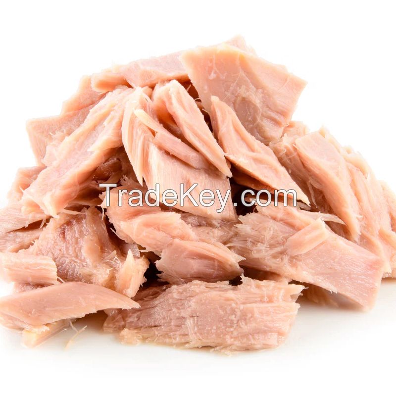 Seafood Canned Tuna Fish Skipjack Tuna Flakes in Vegetables Oil