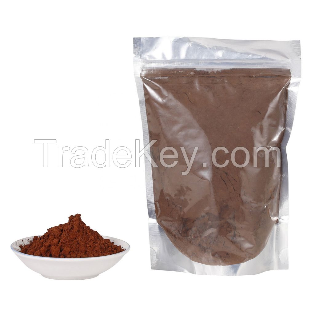 Wholesale Export Dark Brown Black Pure Natural Raw Alkalized Cocoa Powder 25kg Price Manufacturers