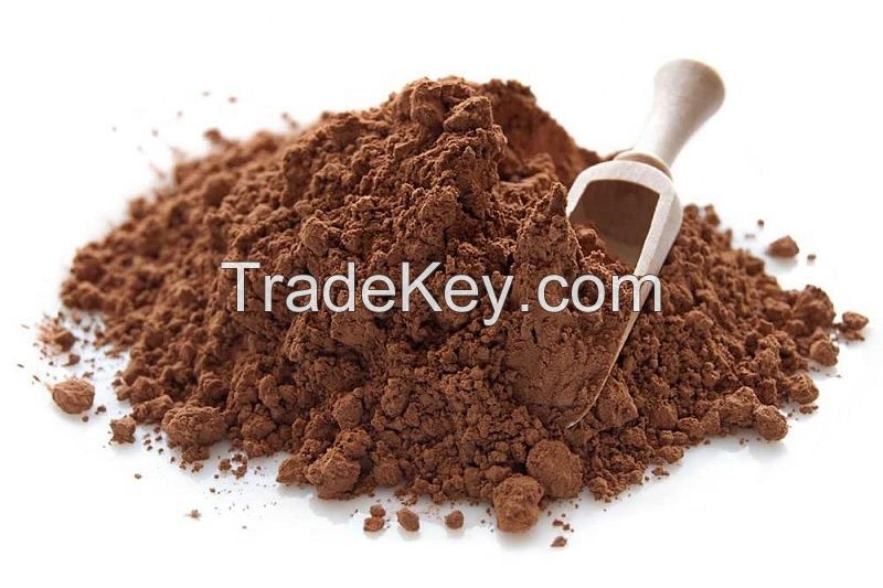 Wholesale Export Dark Brown Black Pure Natural Raw Alkalized Cocoa Powder 25kg Price Manufacturers