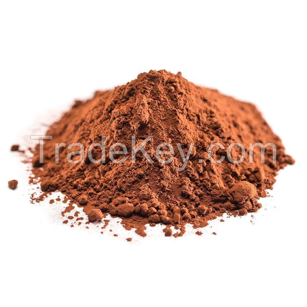 Wholesale Export Dark Brown Black Pure Natural Raw Alkalized Cocoa Powder 25kg Price Manufacturers