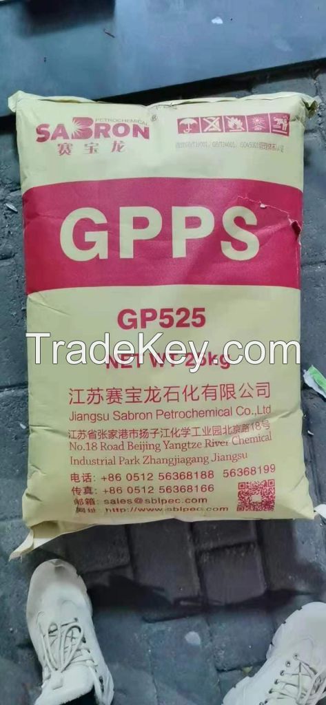 Impact Modified Polystyrene Virgin GPPS Ps Pellets Jiangsu SABRON High Impact HIPS 825 825G
