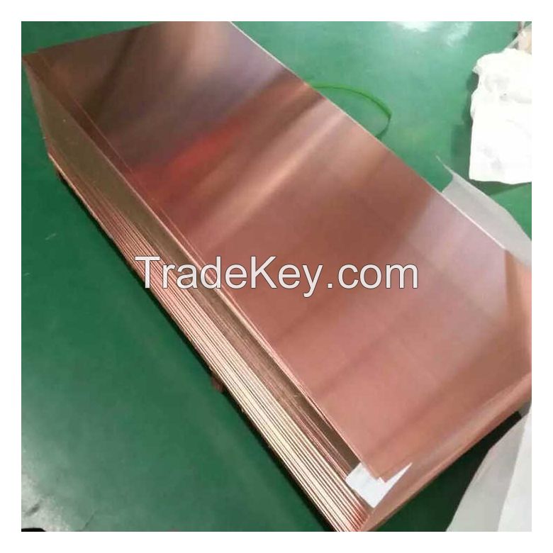 High Quality 99.99% Purity 5mm Copper Cathodes Sheets Customized Acceptable Size