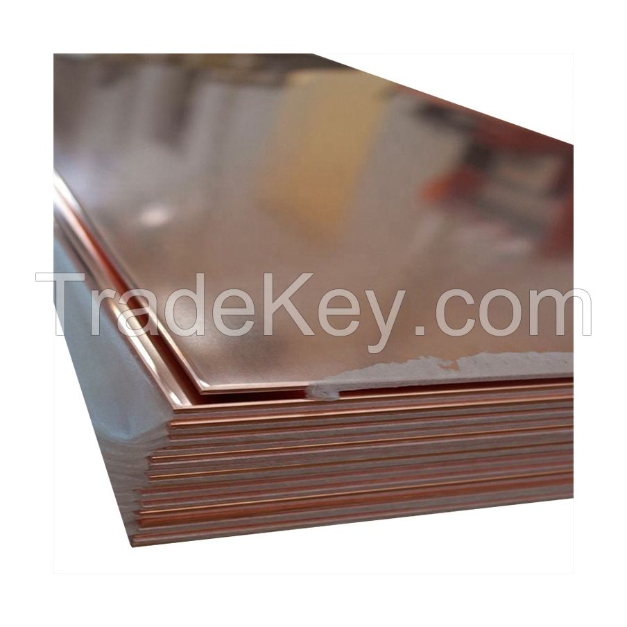 High Quality 99.99% Purity 5mm Copper Cathodes Sheets Customized Acceptable Size