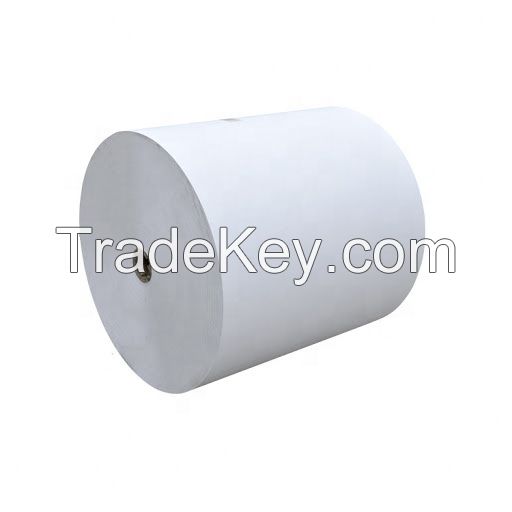 30 35 40 50 60gsm Vigin Wood Pulp Jumbo Roll White Kraft Paper Food Grade Packing Paper