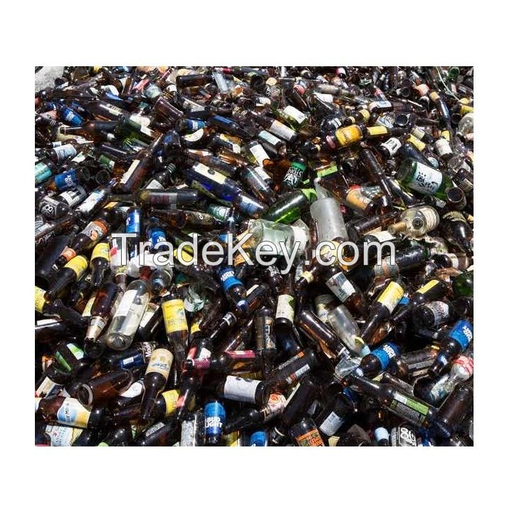 Recycled Broken Glass Cullet Glass Bottle Scrap