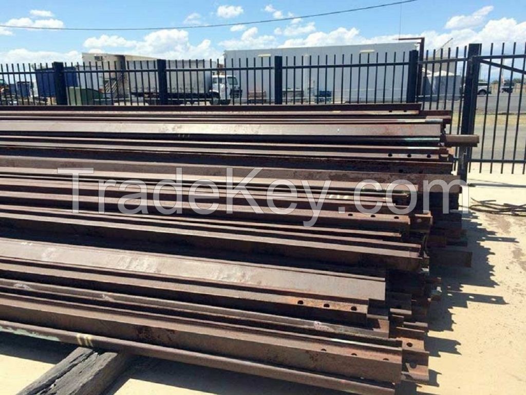 Used Train Railway Scrap R65 R60 R59 Light Rails Heavy Iron Scrap