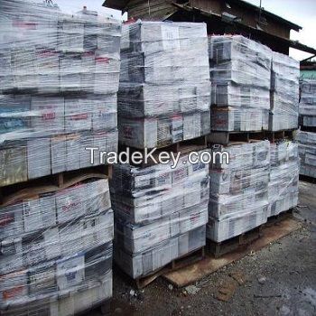 Used Scrap Battery Scrap / Car and Truck Battery Drained Lead Battery