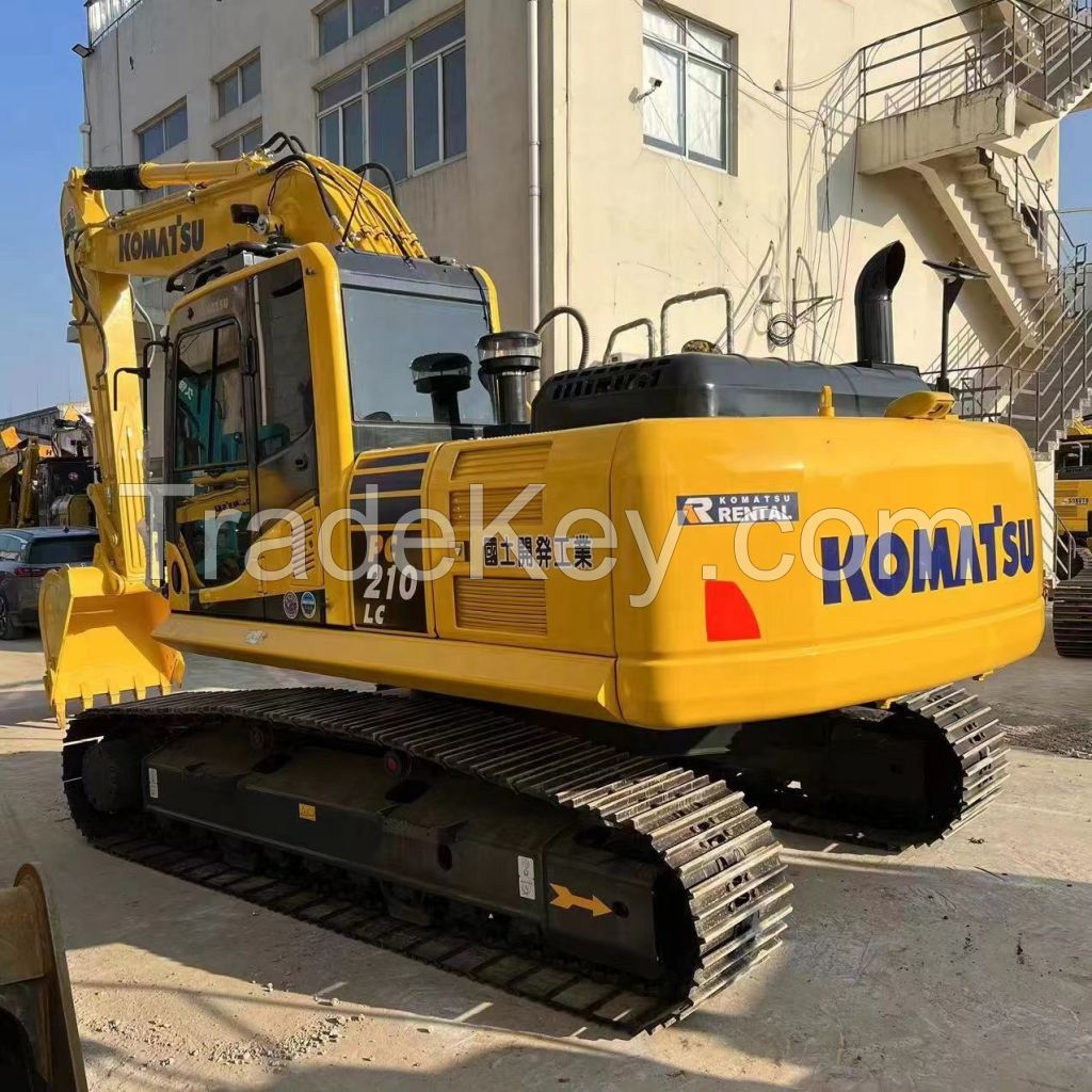 Used Excavators Komatsu PC210-8 Excavator 21 Ton Hydraulic Crawler Komatsu 210 Industrial Digger PC210~8