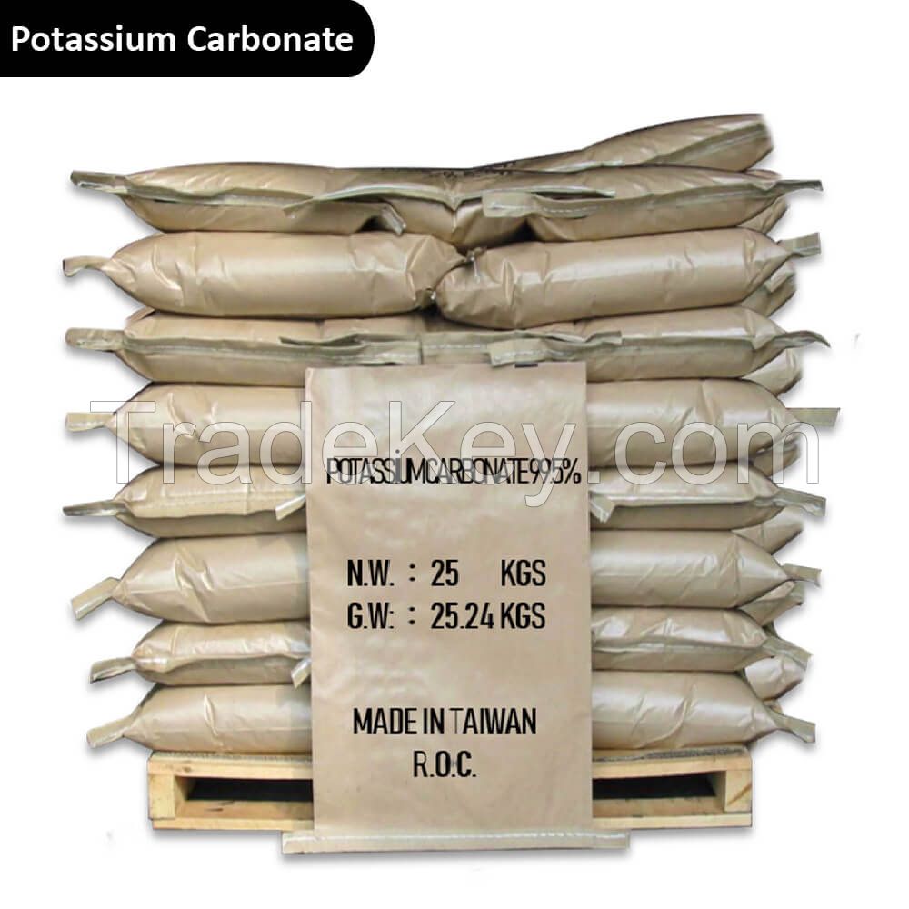 High Purity 99.5% Industrial Grade Potassium Carbonate K2CO3 Potassium Carbonate Powder for Food Industry