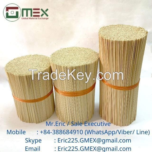 Vietnam Round Bamboo Stick 100% from nature